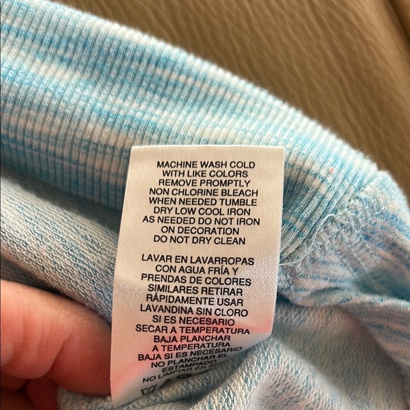 Champion Sky Blue Women's Long Sleeve Tee - Picture 7 of 7